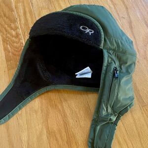 Outdoor Research Green Winter Hat